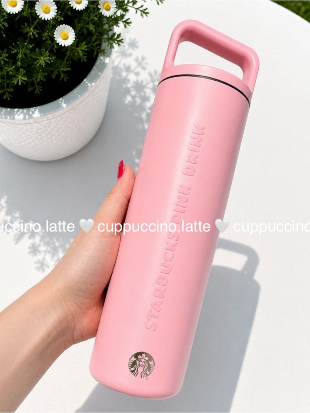 NWT🩷Starbucks x MiiR Summer 2026 Matte Pink Drink Stainless Steel Bottle Tumbler
